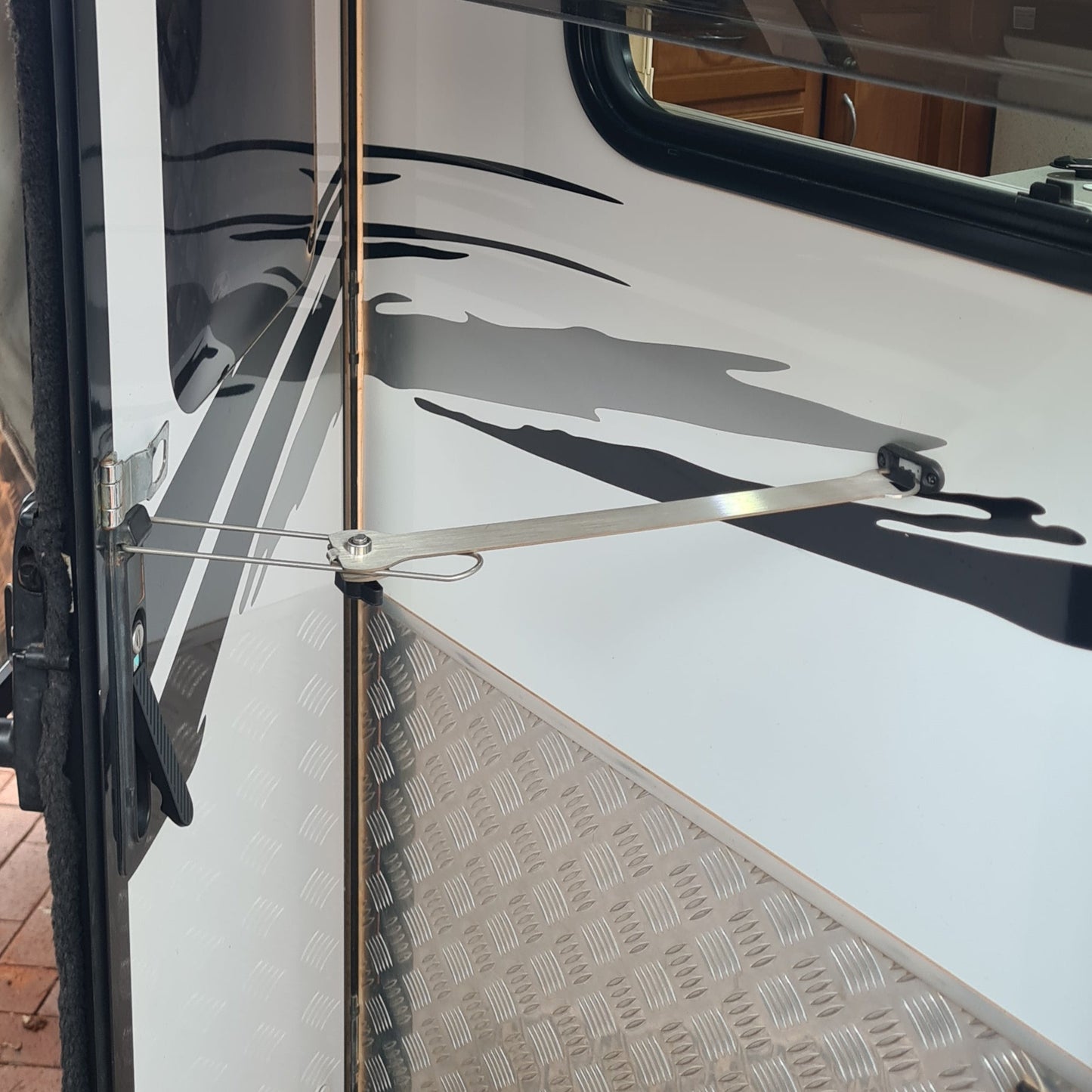 Caravan Door Latch Extender